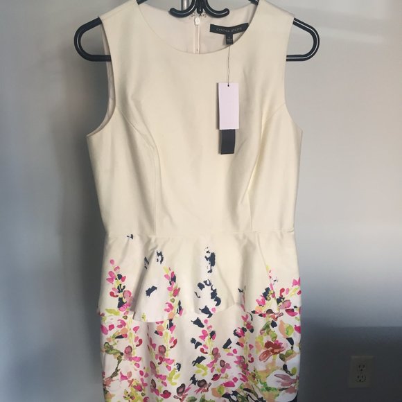 NWT Ivory Cocktail Dress - Picture 1 of 5